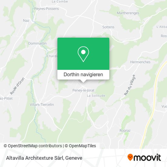 Altavilla Architexture Sàrl Karte