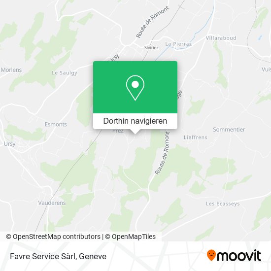 Favre Service Sàrl Karte