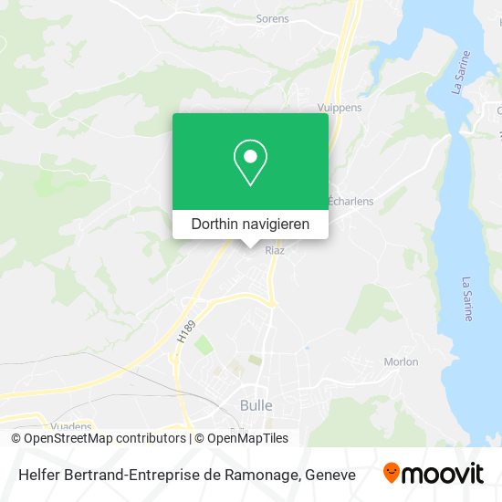 Helfer Bertrand-Entreprise de Ramonage Karte
