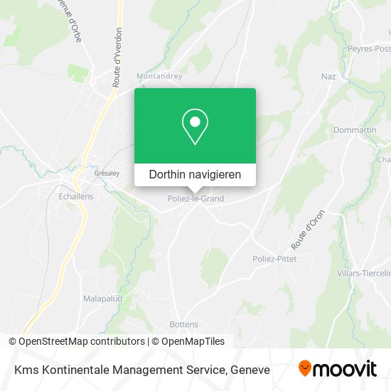 Kms Kontinentale Management Service Karte