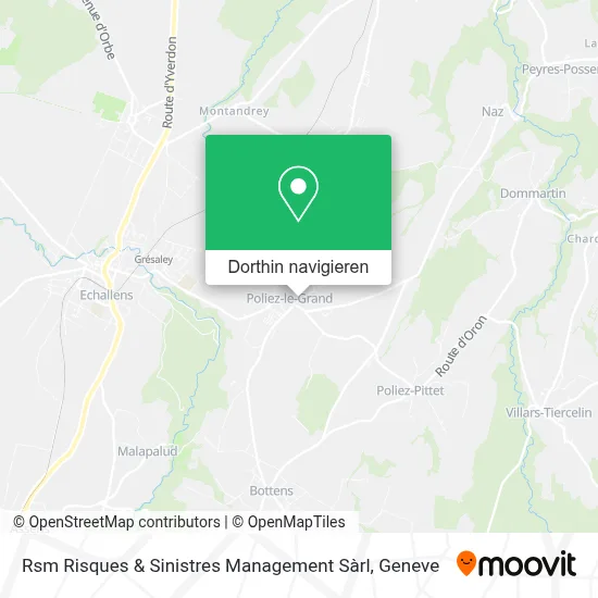 Rsm Risques & Sinistres Management Sàrl Karte