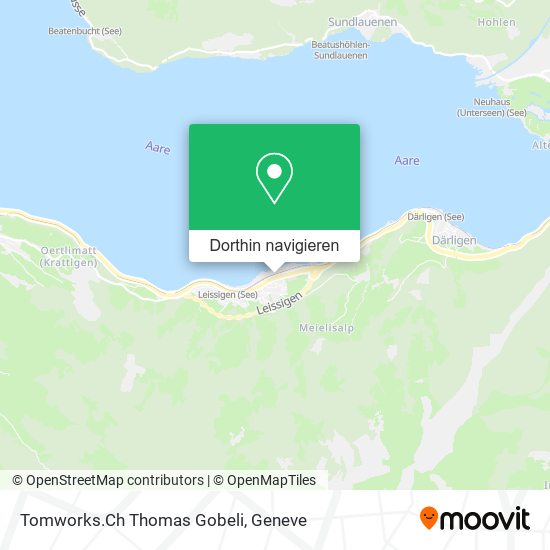 Tomworks.Ch Thomas Gobeli Karte