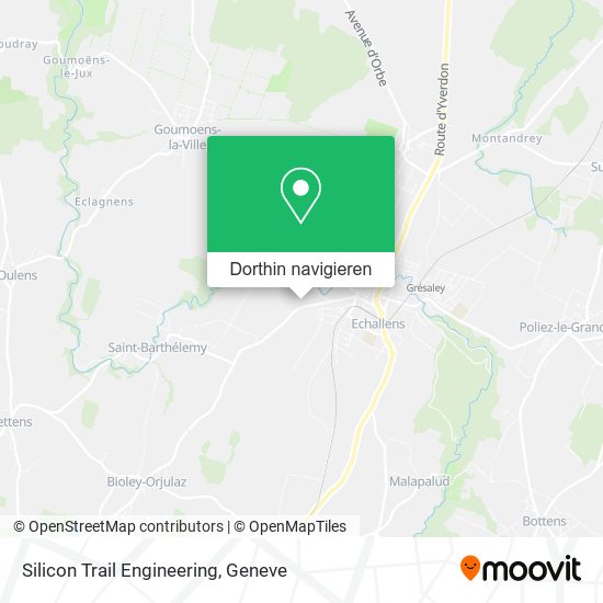 Silicon Trail Engineering Karte
