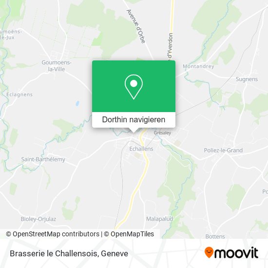 Brasserie le Challensois Karte