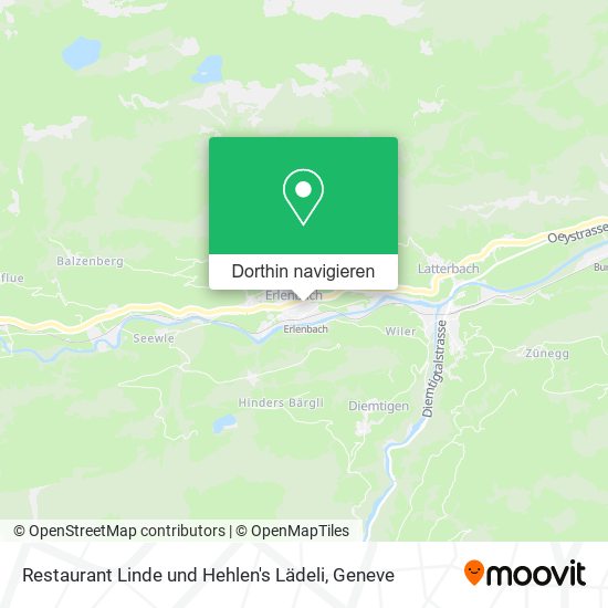 Restaurant Linde und Hehlen's Lädeli Karte