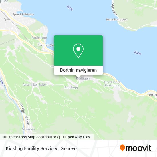 Kissling Facility Services Karte