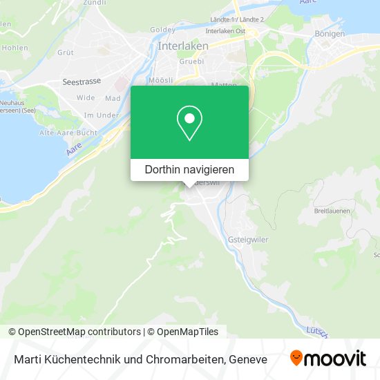 Marti Küchentechnik und Chromarbeiten Karte