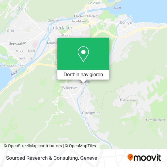 Sourced Research & Consulting Karte