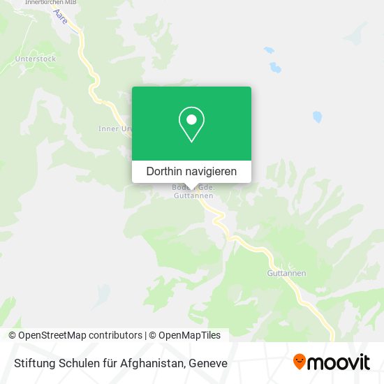 Stiftung Schulen für Afghanistan Karte