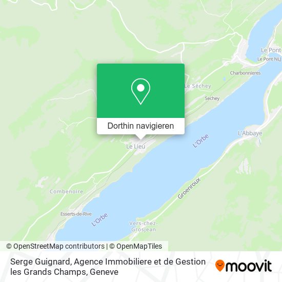 Serge Guignard, Agence Immobiliere et de Gestion les Grands Champs Karte