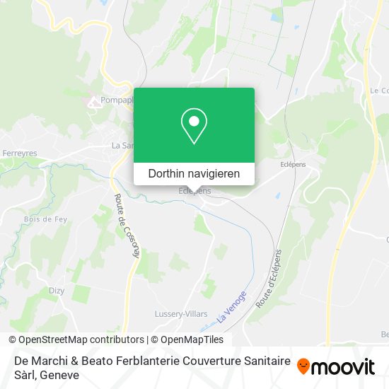 De Marchi & Beato Ferblanterie Couverture Sanitaire Sàrl Karte