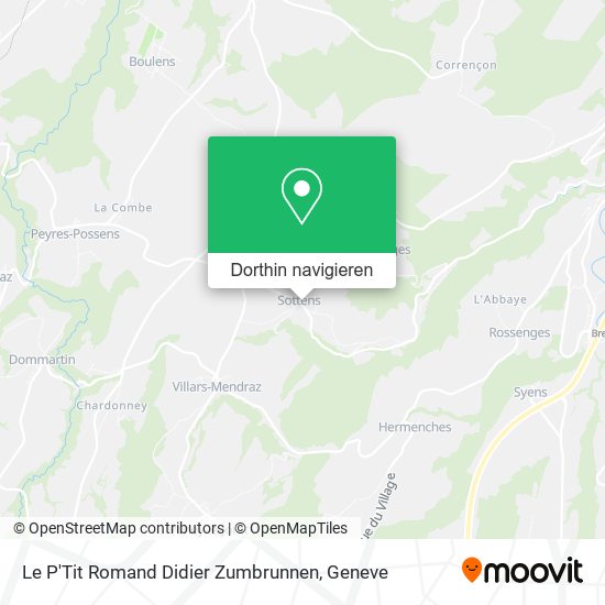 Le P'Tit Romand Didier Zumbrunnen Karte