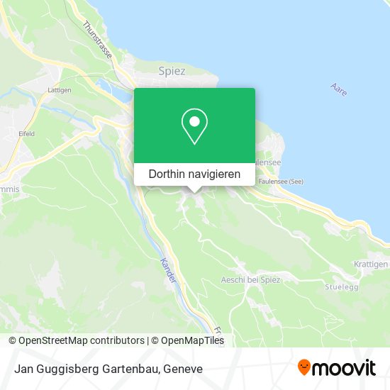 Jan Guggisberg Gartenbau Karte