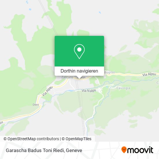 Garascha Badus Toni Riedi Karte