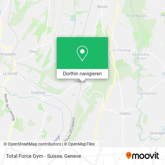 Total Force Gym - Suisse Karte