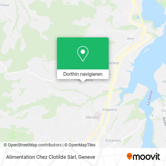 Alimentation Chez Clotilde Sàrl Karte