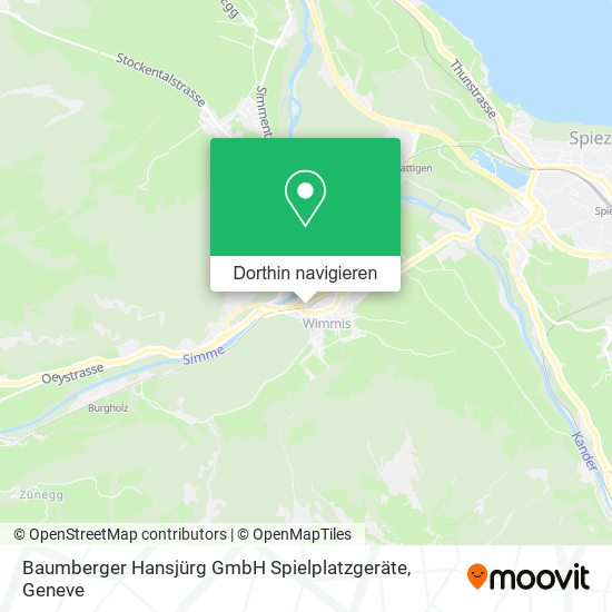 Baumberger Hansjürg GmbH Spielplatzgeräte Karte