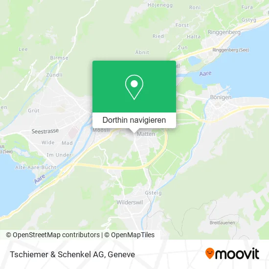 Tschiemer & Schenkel AG Karte