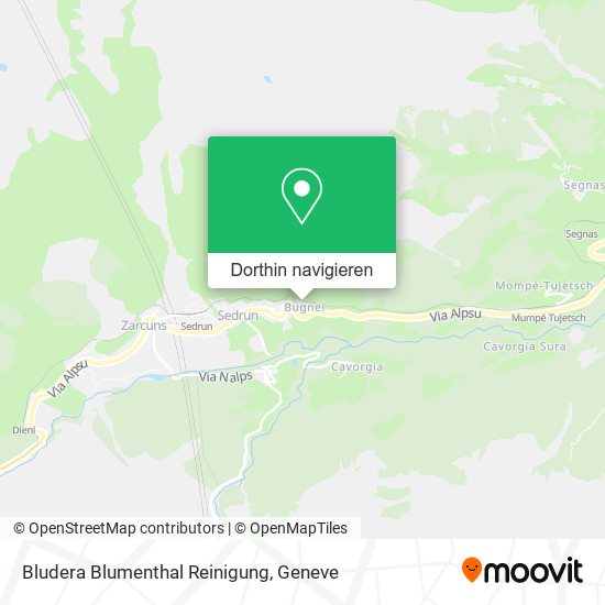 Bludera Blumenthal Reinigung Karte