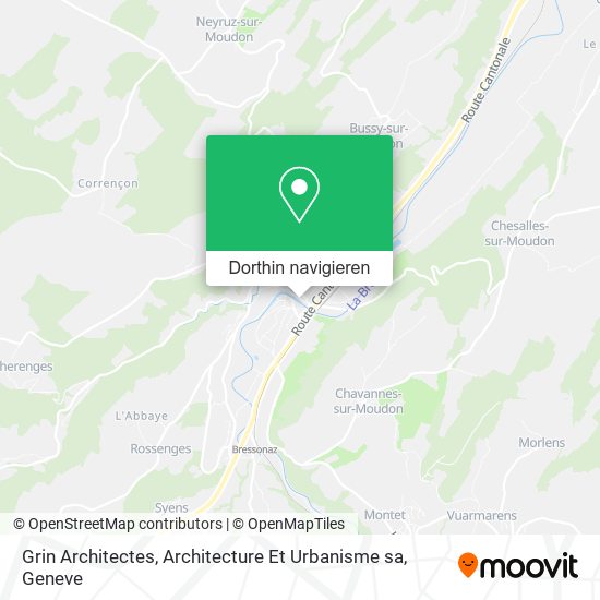 Grin Architectes, Architecture Et Urbanisme sa Karte