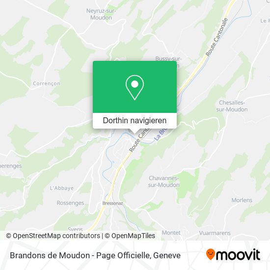 Brandons de Moudon - Page Officielle Karte