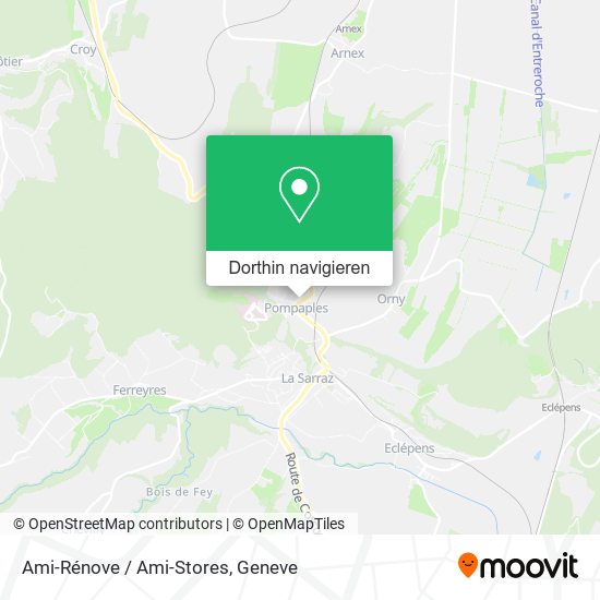 Ami-Rénove / Ami-Stores Karte