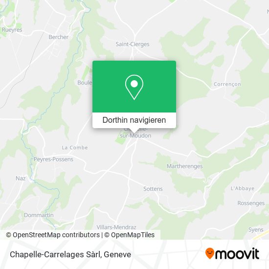 Chapelle-Carrelages Sàrl Karte
