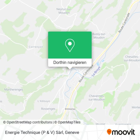 Energie Technique (P & V) Sàrl Karte