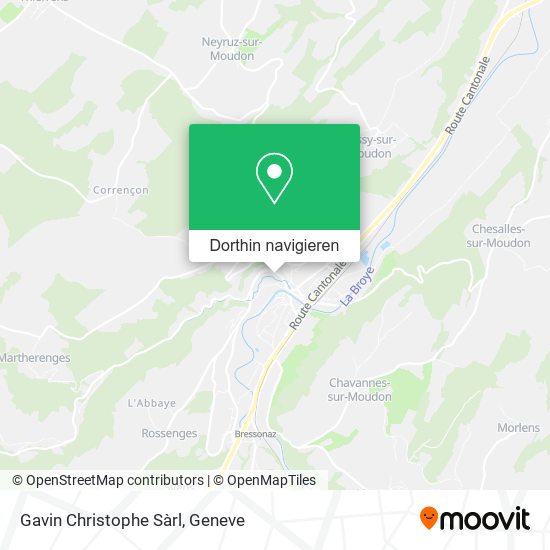Gavin Christophe Sàrl Karte