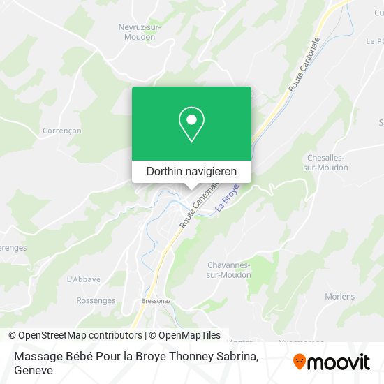 Massage Bébé Pour la Broye Thonney Sabrina Karte
