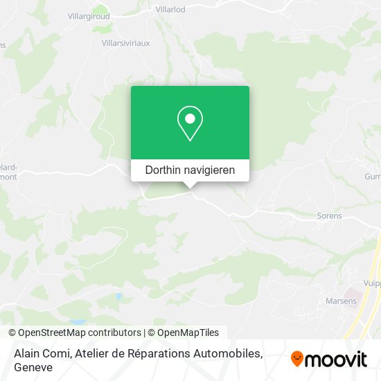 Alain Comi, Atelier de Réparations Automobiles Karte