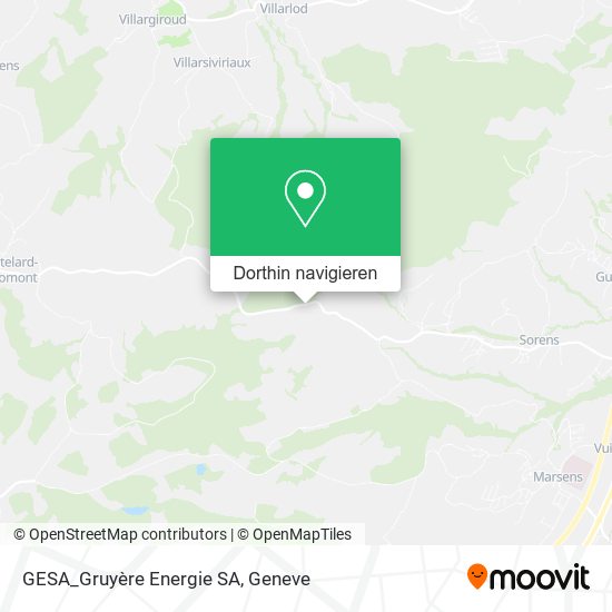 GESA_Gruyère Energie SA Karte