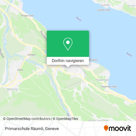 Primarschule Räumli Karte