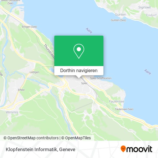 Klopfenstein Informatik Karte