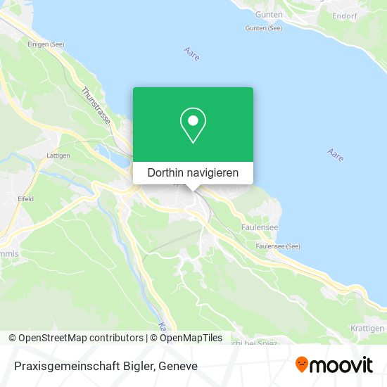 Praxisgemeinschaft Bigler Karte