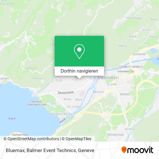 Bluemax, Balmer Event Technics Karte