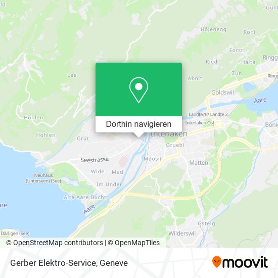 Gerber Elektro-Service Karte