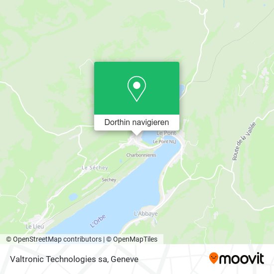 Valtronic Technologies sa Karte