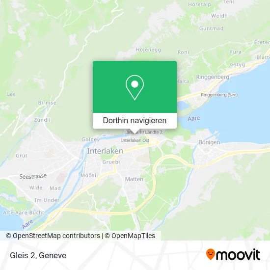 Gleis 2 Karte