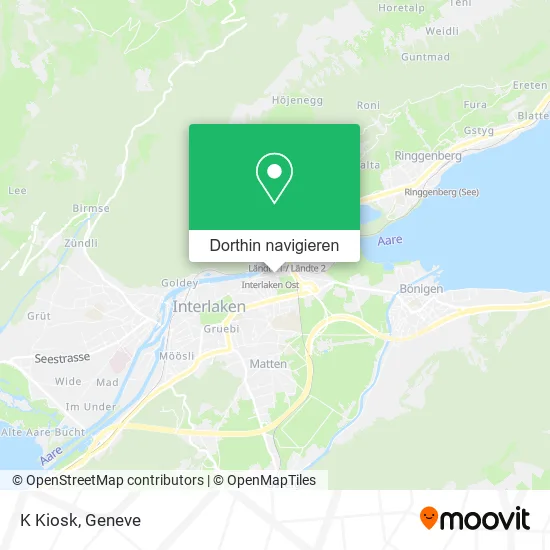 K Kiosk Karte