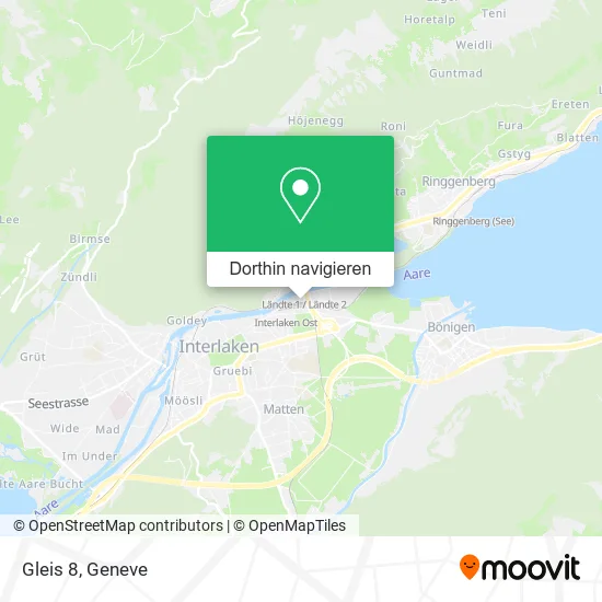 Gleis 8 Karte