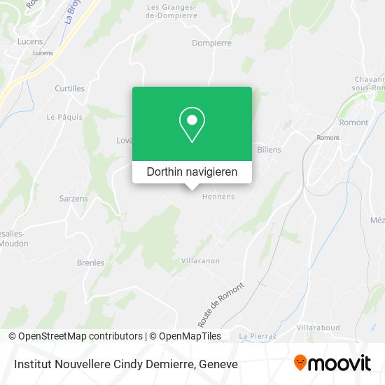 Institut Nouvellere Cindy Demierre Karte