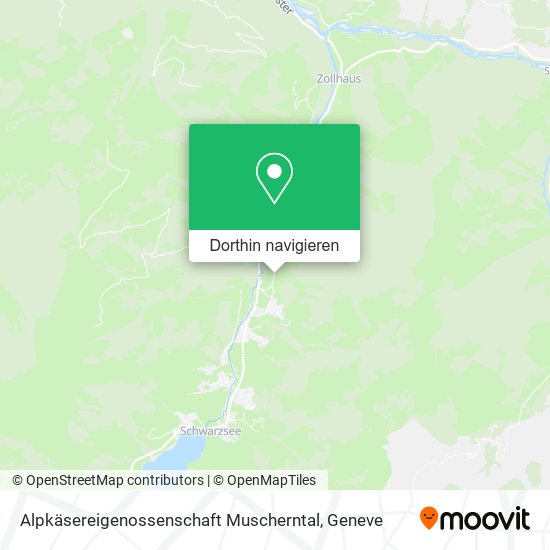Alpkäsereigenossenschaft Muscherntal Karte