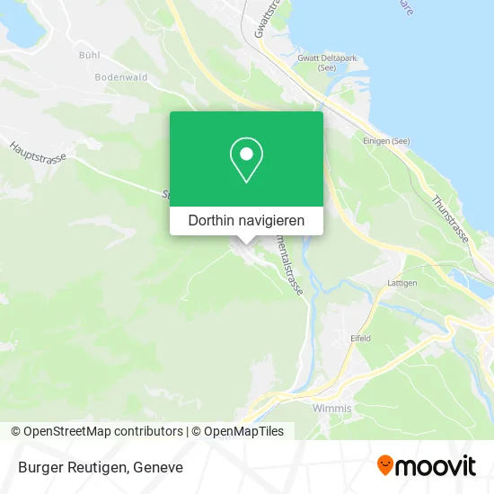 Burger Reutigen Karte