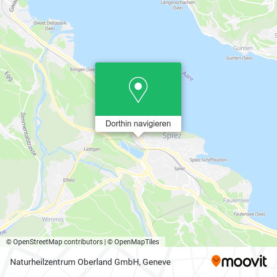 Naturheilzentrum Oberland GmbH Karte