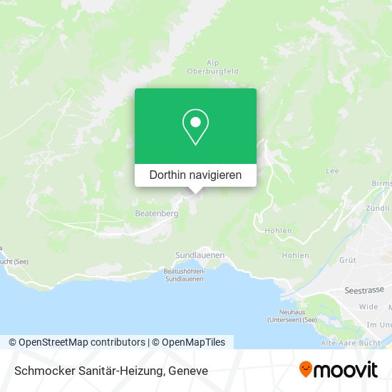 Schmocker Sanitär-Heizung Karte
