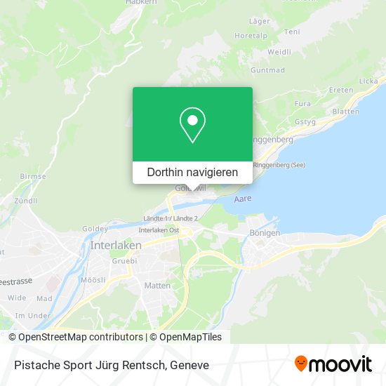 Pistache Sport Jürg Rentsch Karte