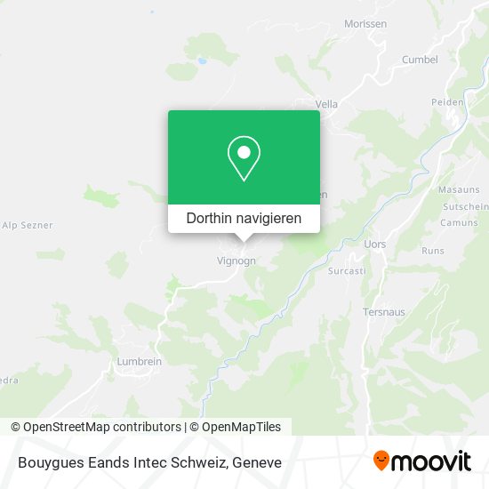 Bouygues Eands Intec Schweiz Karte