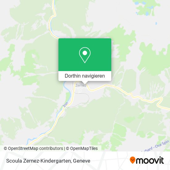 Scoula Zernez-Kindergarten Karte
