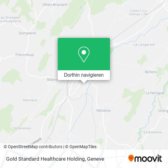 Gold Standard Healthcare Holding Karte